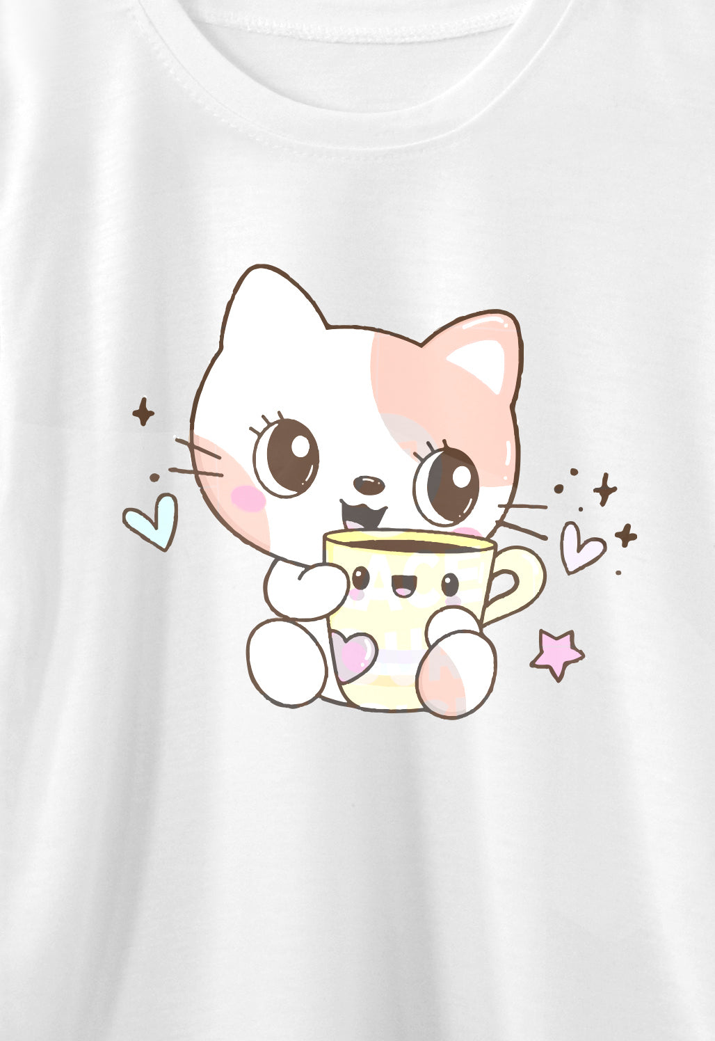 Kitty tea Trouser and t-shirt for girls