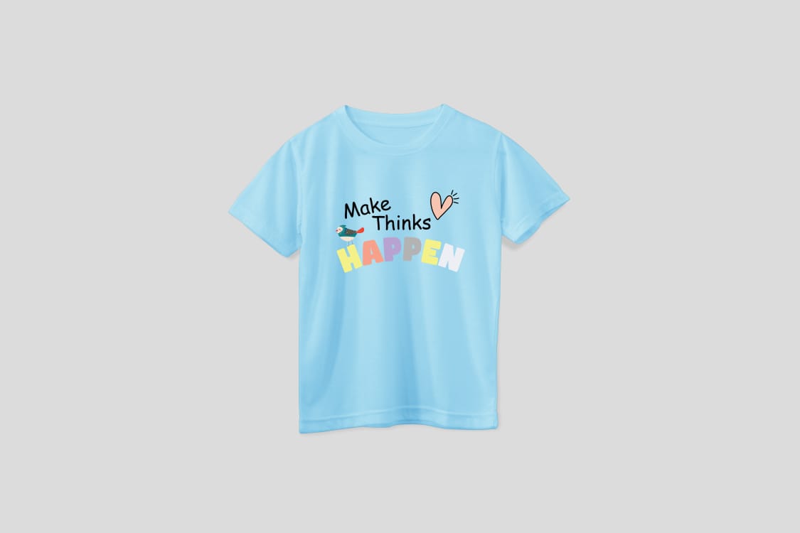 Short sleeve t-shirt for Girls - Make Things Happen