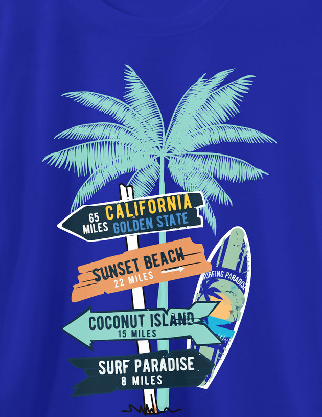 Short sleeve t-shirt for Boys - California Beach