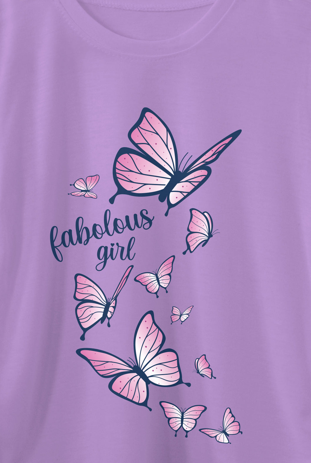 Short Sleave T- shirt - Fabulous Girl