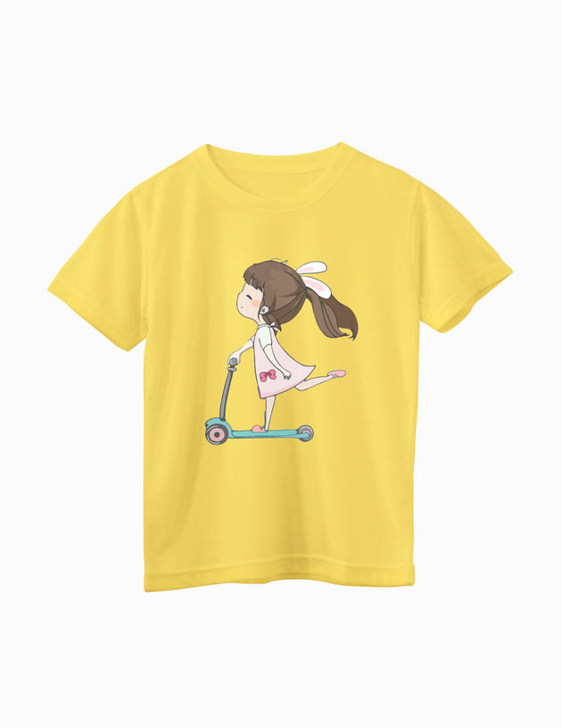 Short sleeve t shirt for Girls - scooter