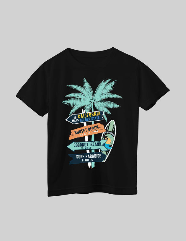 Short sleeve t-shirt for Boys - California Beach