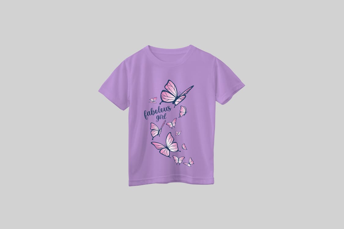 Short Sleave T- shirt - Fabulous Girl