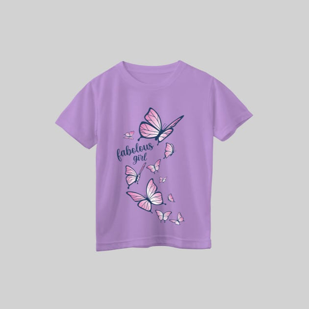 Short Sleave T- shirt - Fabulous Girl